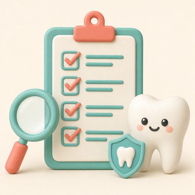라이나치아보험 가입 전 필수 확인 사항 체크리스트 일러스트